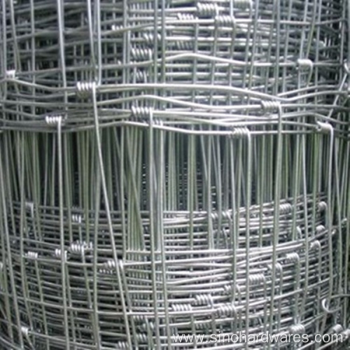 Hot Dipped Galvanized Fixed Knot Grassland Or Farm Agricultural Field Cattle Sheep Goat Wire Mesh Netting Animal Fencing